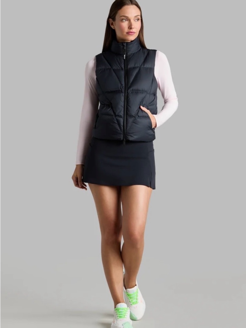 ⭐ G/FORE Women’s Featherweight Puffer Black (Onyx) Vest NWT Sizes M & L 🌟